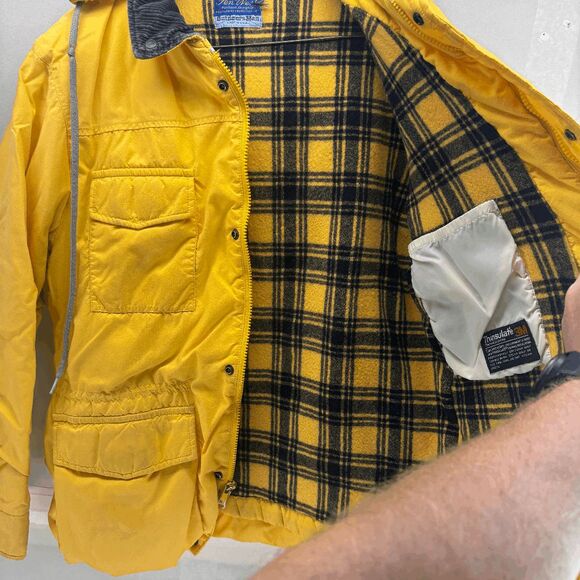 Vintage Pen West by Pendleton Outdoors Man Thinsulate Hooded Jacket Size M Read - Picture 9 of 12